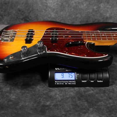 1983 Fender AVRI '62 Stack Knob Jazz Bass - Sunburst - OHSC image 21