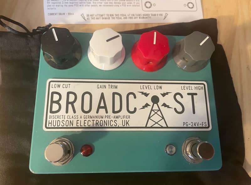 Hudson Electronics Broadcast Dual Footswitch