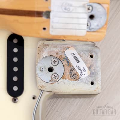 1980 Fender Stratocaster Hardtail Vintage Guitar Antigua, Near-Mint w/ Case image 19