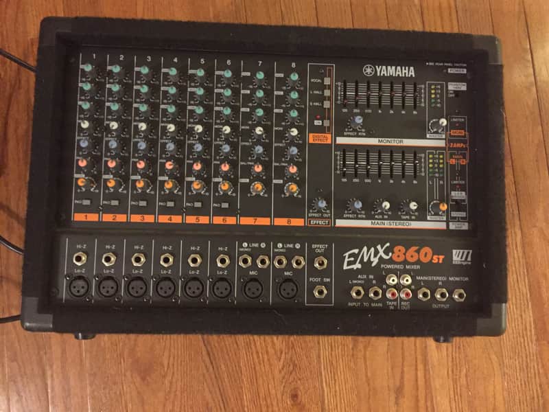 YAMAHA EMX860ST パワードミキサー POWERED MIXER Yamaha EMX860ST/S15e/S12Me PA Package | Guitar Center