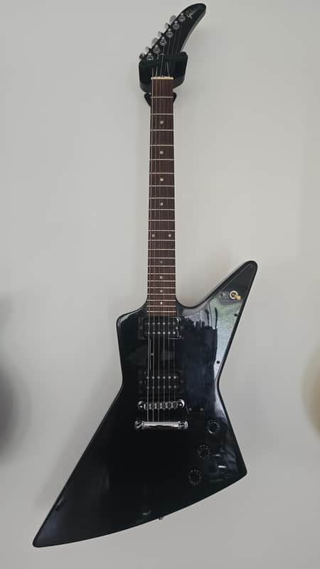 Gibson Explorer 1993 - Black w/black pickguard image 1