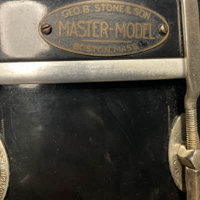 Ted Reed's, Geo. B. Stone & Son, 1941, 6.5x14" Master-Model, Single Ply Maple, 24-Lug Snare Drum image 5
