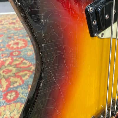 Mosrite Ventures Bass Sunburst 1964 image 10