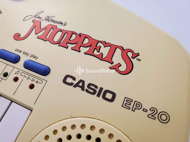 Casio EP-20 - Muppets Licensed Keyboard - Boxed - Manual Included