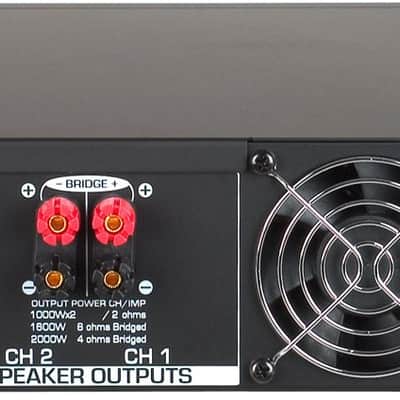 VocoPro 2000 Watt Professional Digital Switching Power Amplifier - VP-2100 PRO image 2