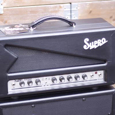 Supro Galaxy 1697R + Galaxy 1797 Euro 220V - Black image 2
