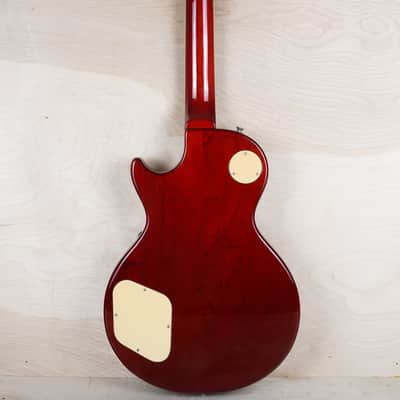 Burny Super Grade RLG-50 2008 Vintage Cherry Sunburst Flametop w/ Bag image 3