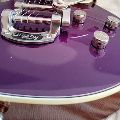 Gretsch G5210T-P90 Electromatic Jet Two 90 (DylanTalksTone) with Laurel FB in Amethyst image 5