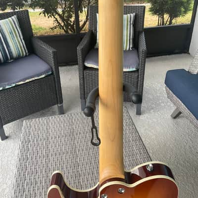 Fret-King Country Squire Semitone De Luxe Honeyburst Telecaster thinline type electric guitar image 8