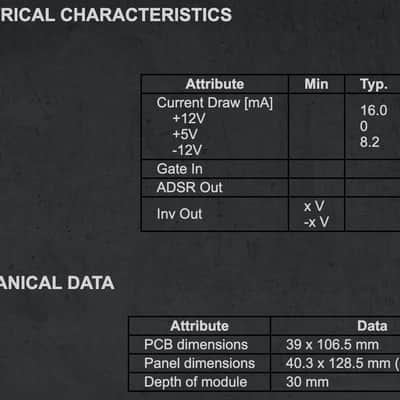 Jakes Custom Shop ADSR Envelope Generator - Black image 2