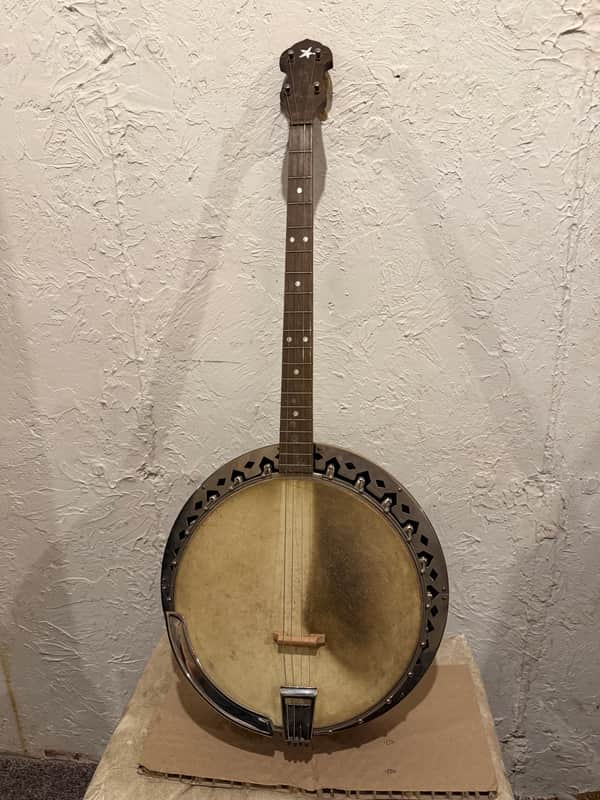 May Bell Tenor Banjo Early 1900’s - Walnut image 1