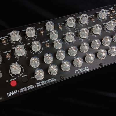 33-Piece Moog-Inspired Aftermarket DFAM Full Knob Kit New Production - Clear/Aluminum image 8