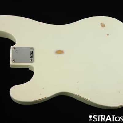 Fender Mike Dirnt Road Worn P Bass BODY & HARDWARE, Precision White Blonde NITRO image 2