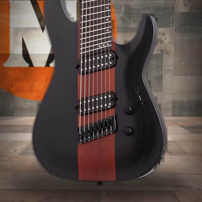 Schecter C-8 Multiscale Rob Scallon - Satin Dark Roast (903) image 1