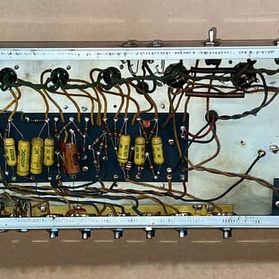 1960 Fender The-Twin "Legendary" Model 6G8-A Blonde 2X12" Combo Amp image 10