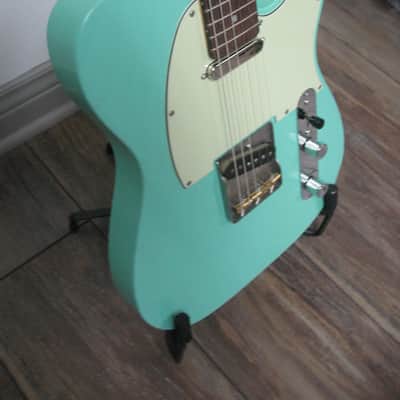 Logan Ash 52 Tele 2026 - Ocean Green nitro gloss lacquer image 4