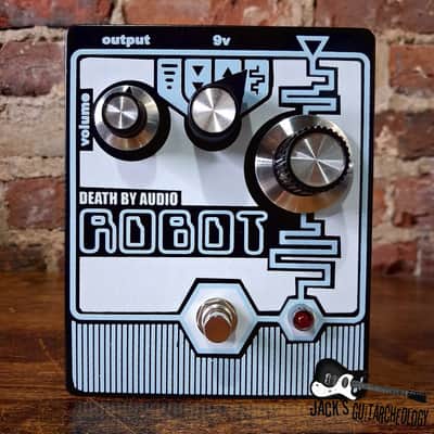 Death By Audio Robot 8-Bit Transformer & Fuzz w/ Box *USED* (2020s - Black/White/Blue) image 2