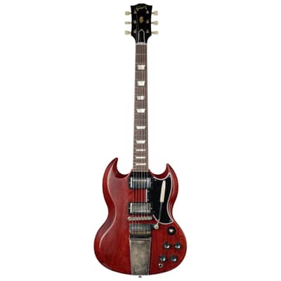 Gibson 1964 SG Standard Reissue w/ Maestro Vibrola - Cherry Red image 7