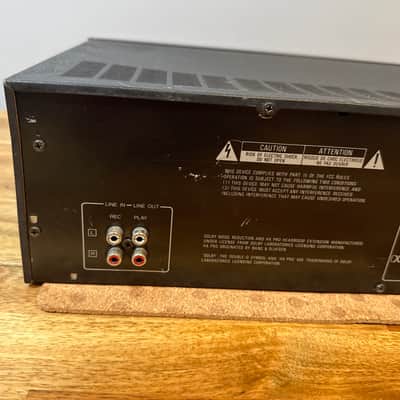 kenwood KX-W8060 stereo double cassette Tape deck Player Vintage image 14