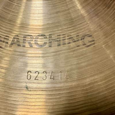 13" Paiste 2002 "Black Label" (1976) Marching Cymbals image 4