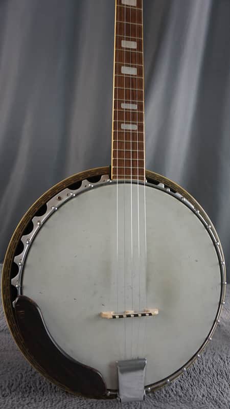 Pirles 5-String Closed Back Banjo w/ Hard Case image 1