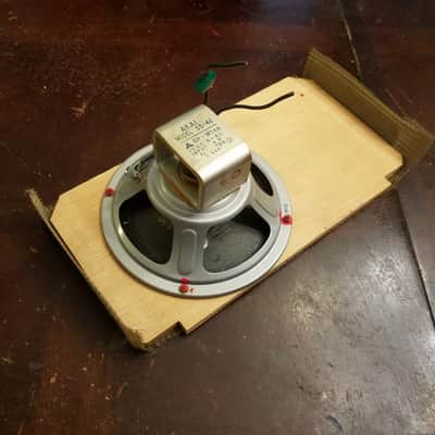 Akai 6" Du cone DUcone AlNiCo speaker driver 6 Ohm 8 Ohm 4 Watt and grille and cloth SS-40 6P-W1SB 1960s image 9