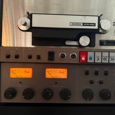 Ampex ATR-700 Two-track reel to reel recorder with remote image 7