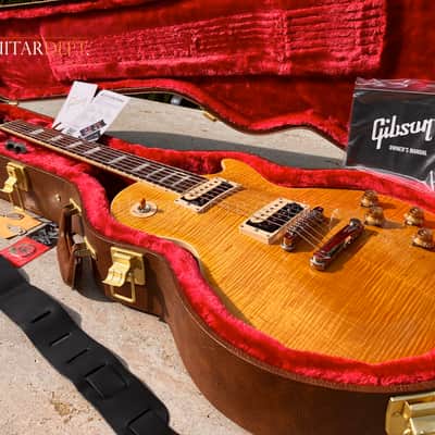 ♚SUBLIME♚'21 GIBSON Les Paul Standard*SLASH♚'AAAAA' TIGER♚Appetite Amber♚AMAZING image 4