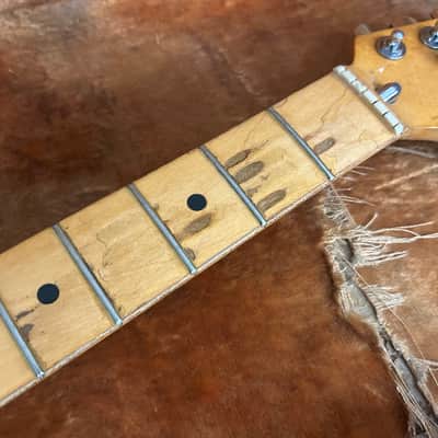 Vintage Fender Stratocaster Neck 1979 Maple w Hipshot Tuners image 3