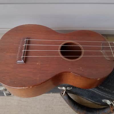 Vintage 1920's Martin Style O Soprano Ukulele w/ Original Geib Case! image 3