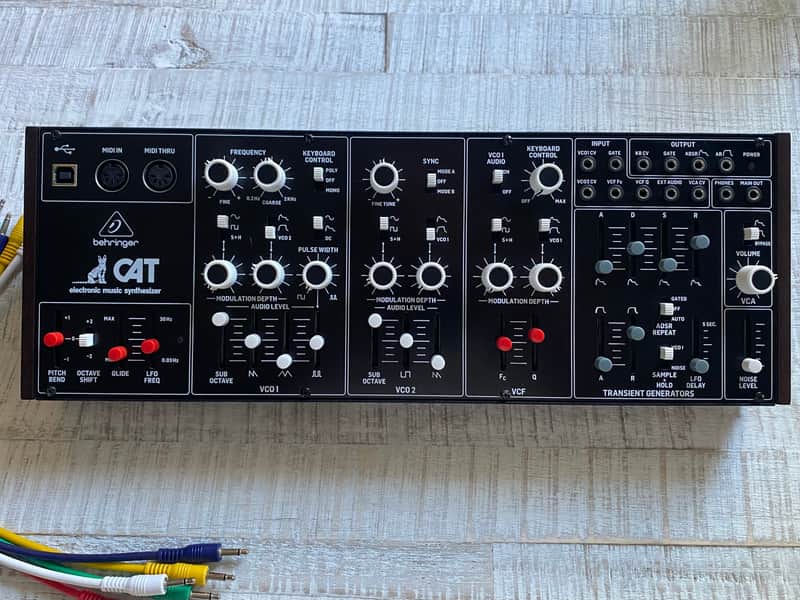 Behringer Cat Duophonic Analog Synthesizer 2020 - Present - Black image 1