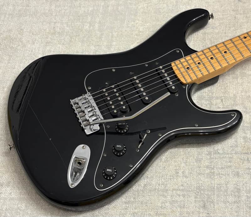 Kramer XL-3 XL III Black HSS Matching Headstock MIK Korea image 1