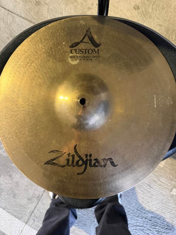 Zildjian Zildjian A Custom Mastersound Hi Hat 14in image 1