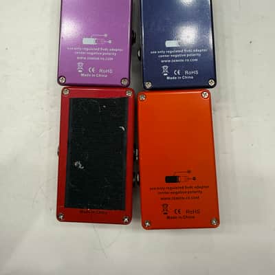 DemonFx Solo Angel Blue Drive TS Red II Overdrive Preamp Guitar Effect Pedal Lot image 7