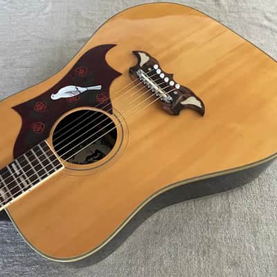 1970’s Alvarez 5025 Acoustic Guitar Dove Copy Dreadnought Made in Japan MIJ Solid Spruce Top + Case - VIDEO image 11