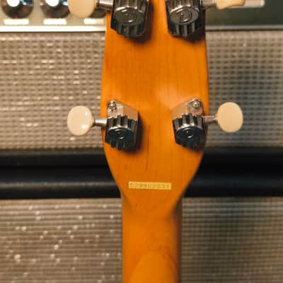 Danelectro 59DC Long Scale Bass 2010s Sparkling Champagne image 14