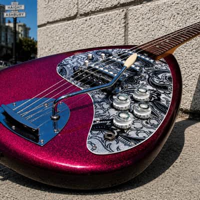 KAPA MINSTREL 1958 - CUSTOMIZED. PURPLE SPARKLE. Only 1. Rare. Showstopper. Only 1. image 6