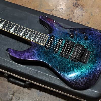 Jackson USA Fusion Eerie Dess Swirl 1990's image 2