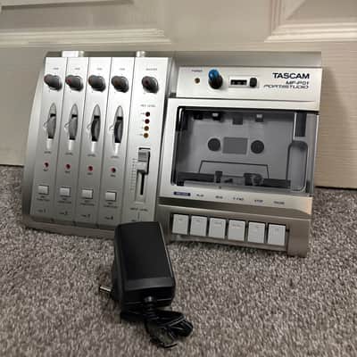TASCAM MF-P01 Portastudio Multitrack Cassette Recorder 2000s - [custom pitch modded] image 2