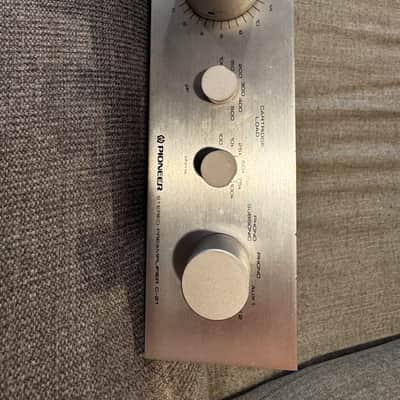 Pioneer C-21 Stereo Preamplifier 1980s - Silver image 12