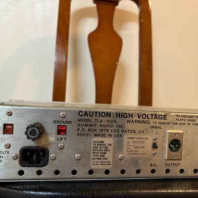 Summit Audio TLA-100A Vintage Compressor ! image 6