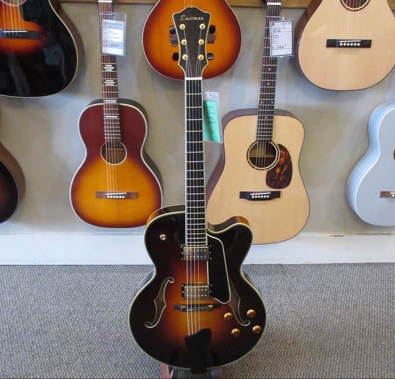 Eastman AR803CE-16 Uptown Archtop Sunburst | Reverb
