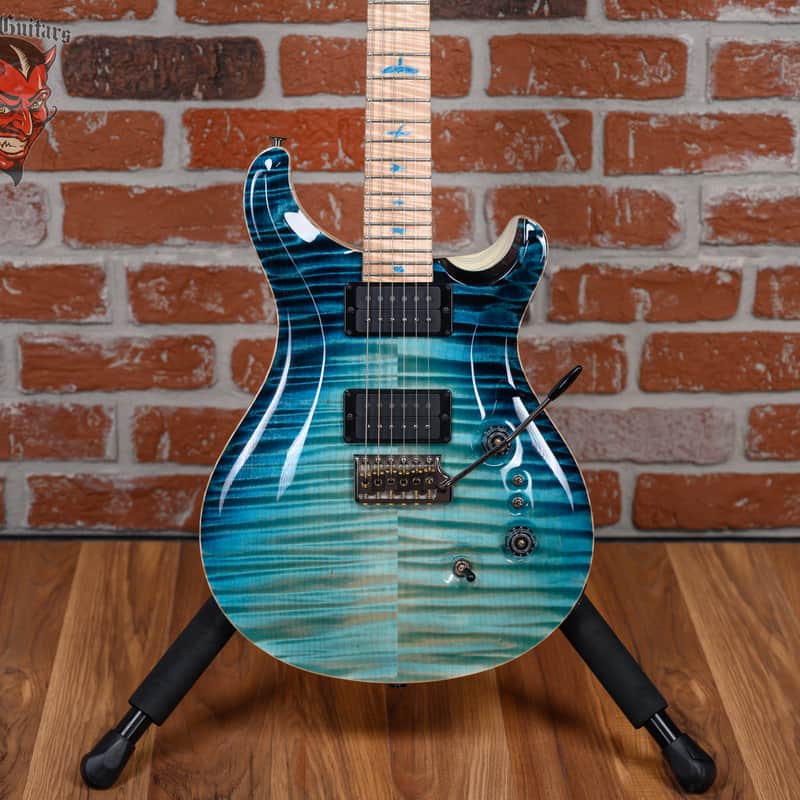 PRS Private Stock 24/08 #11222 Curly Maple Top in Sub Zero Dragons Breath 2024 w/OHSC