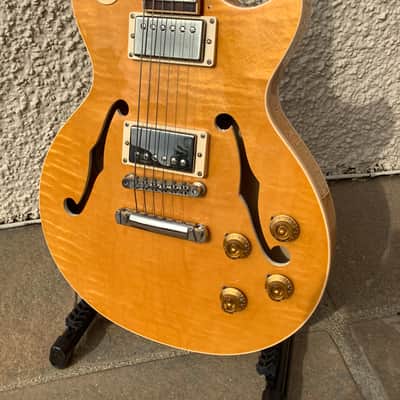 Gibson Memphis ES-Les Paul 2016 - Transparent Amber image 10
