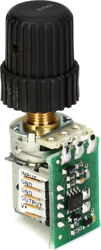EMG AB Afterburner 20dB Gain Boost Guitar Potentiometer/Pot - Black image 1