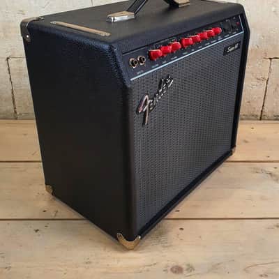 Fender Super 60 2-Channel 60-Watt 1x12" Guitar Combo 1988 - 1992 - Black image 2