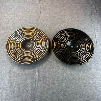 Meinl 14" Classics Custom Dark Hi-Hat (Pair) 2014 - Present - Dark image 4