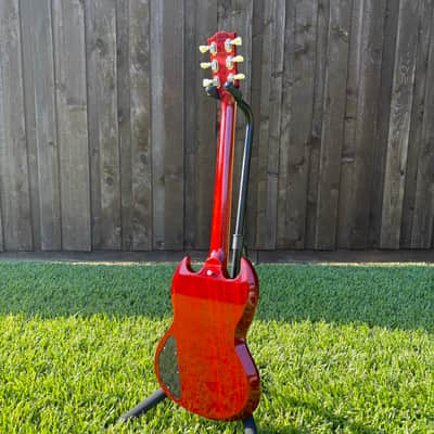 Gibson Custom Shop '61 Les Paul SG Standard Reissue - 2024- VOS Faded Cherry image 3