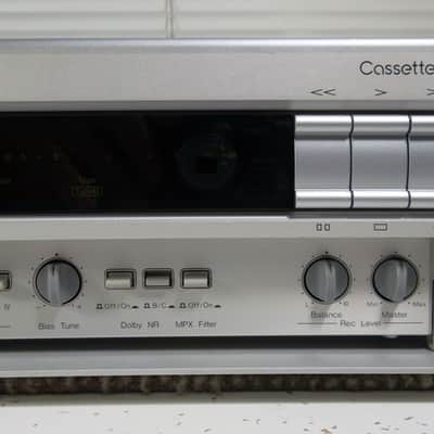 1991 Nakamichi Cassette Deck 1.5 Discrete 3-Head Stereo Rare Silver Edition Switchable 120-240 Volts 1-Owner Completely Serviced with New Belts 06-08-2025 Gorgeous! #228 image 4