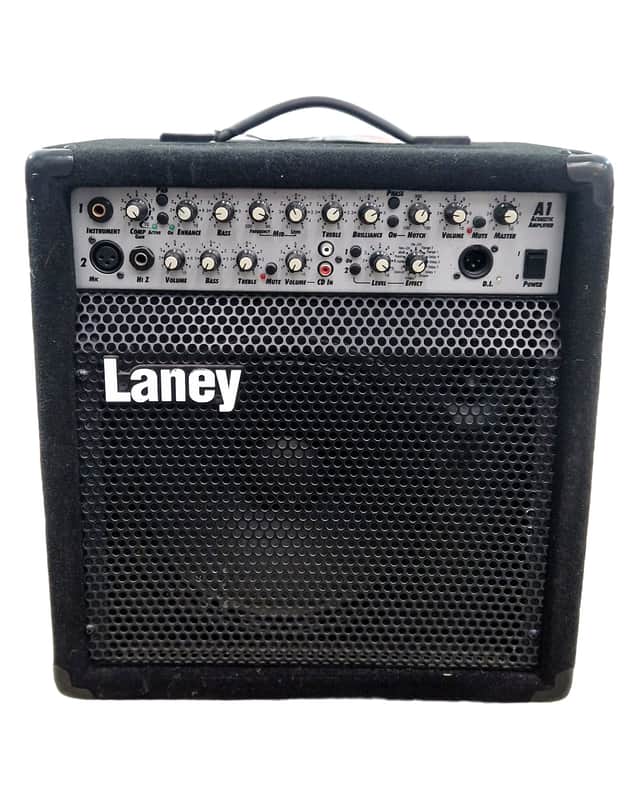 Laney A1 Acoustic - Guitar Amplifier - Black - Good image 1